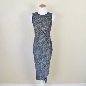 Maggy London Heather Knot Sheath Wrap Dress - 4